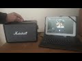 Test enceinte marshall kilburn ii