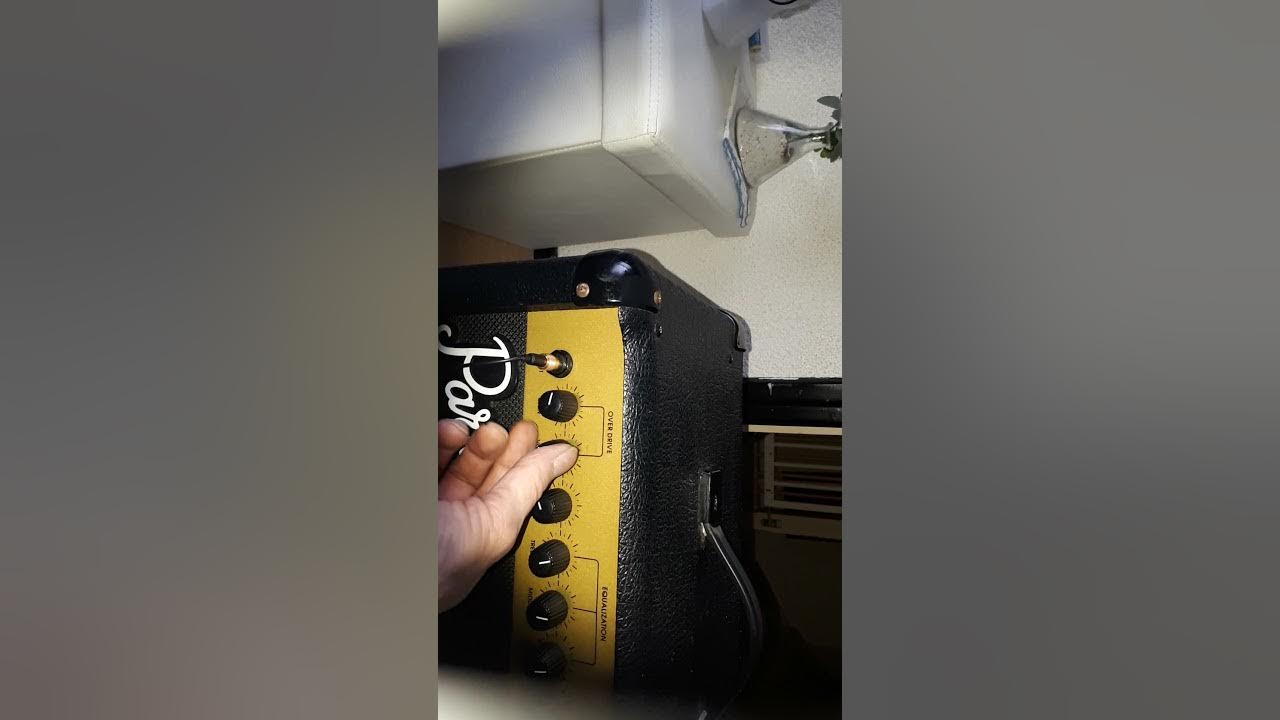 park G25R with new channel switch - YouTube