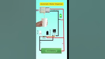 Automatic Water Tap Using IR Sensor #Shorts #circuit