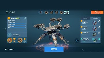 DAGON with 6x TAMER MK3 | War Robots Gameplay