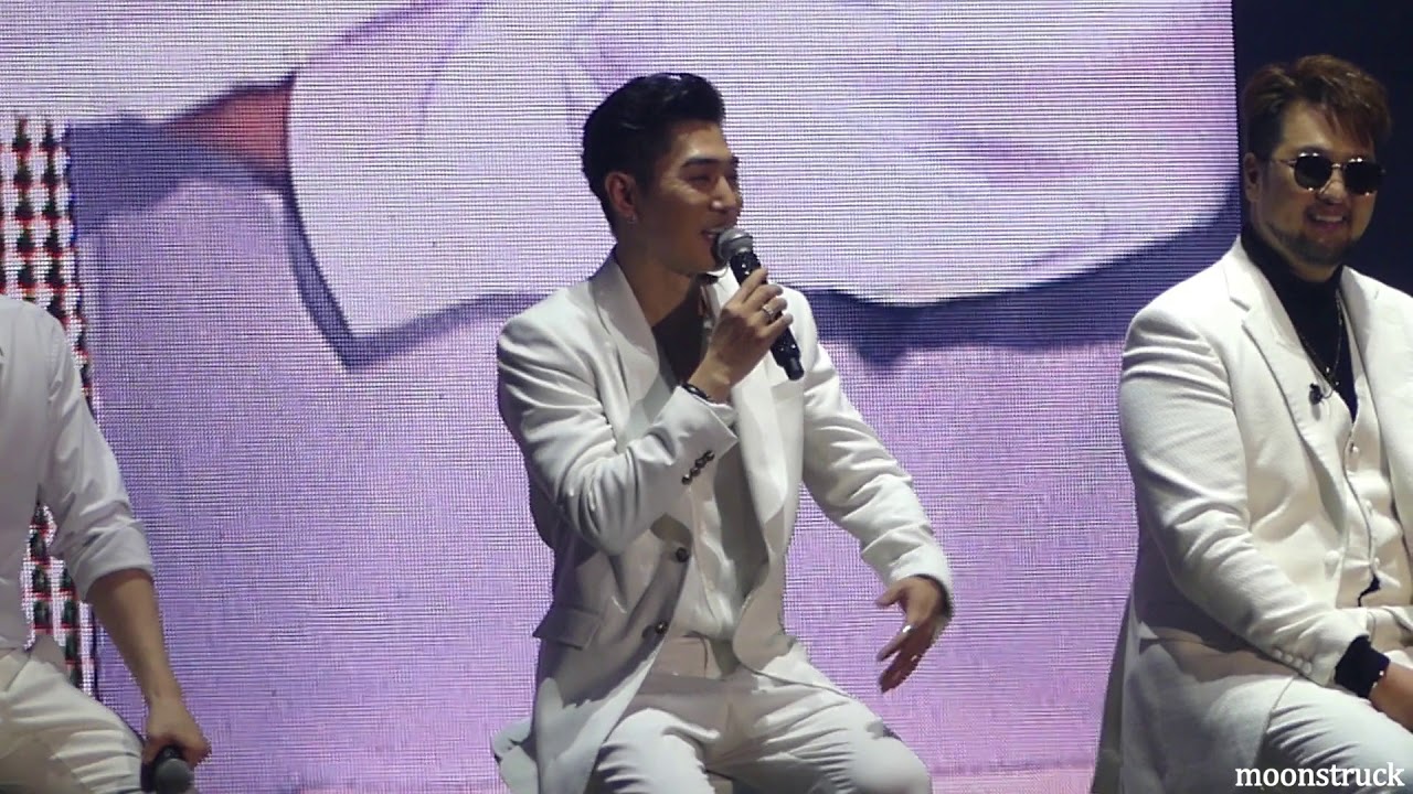 190113 god greatest 멘트+왜