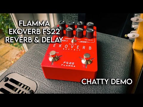 FLAMMA EKOVERB リバーブエフェクター Amazon.com: FLAMMA FS22 Stereo Delay & Reverb Combo Effects