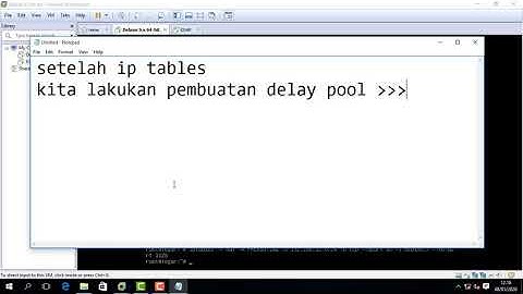 PROXY TUTORIAL (SQUID.CONF)