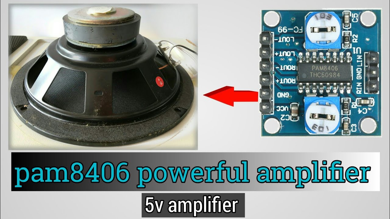 Module de potentiomètre de carte d'amplificateur numérique Fosa