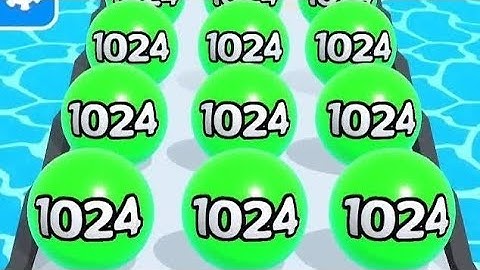 Ball Run Merge Vs Number Ball Blend. Very Satisfying And Relaxing ASMR Sound Gameplay. #stmkgaming