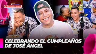 CELEBRANDO EL CUMPLEAÑOS DE JOSE ÁNGEL EN LA CABINA DE LA ALDEA