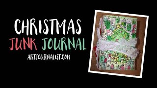 Christmas Junk Journal Video