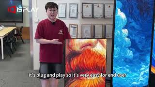 iDisplay iPoster: Foldable Scalable LED Standee | One Display for Every Space