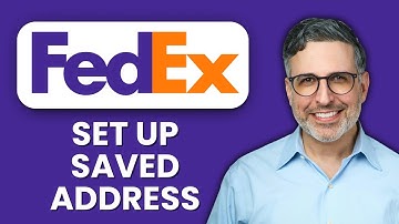 NEW! How to Set Up Saved Addresses in FedEx Manager (2025) 🏠 | Complete Guide to Shipping Efficiency