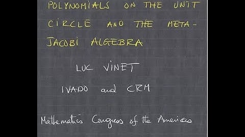 An algebraic treatment of the Askey biorthogonal polynomials on the unit circle ( Luc Vinet)