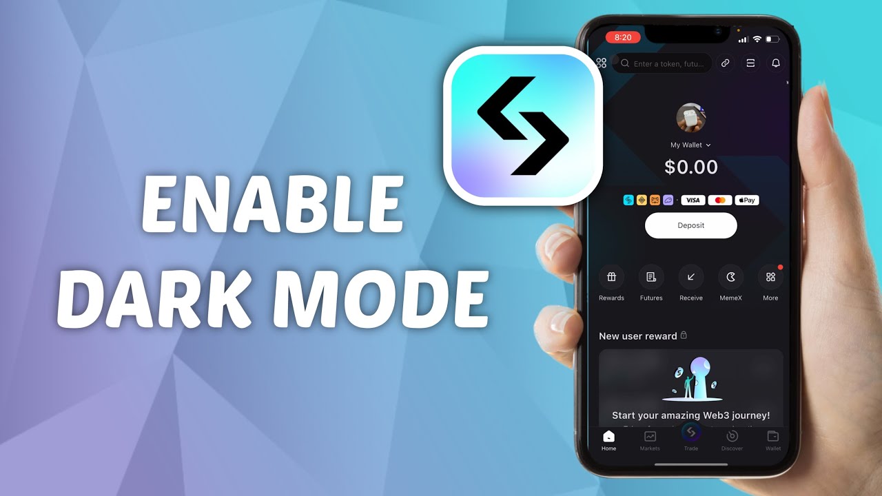 How to Enable Dark Mode on Bitget Wallet! (2025)