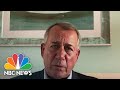 Former Speaker Boehner Discusses GOP's Future, U.S. Political Division | NBC Nightly News