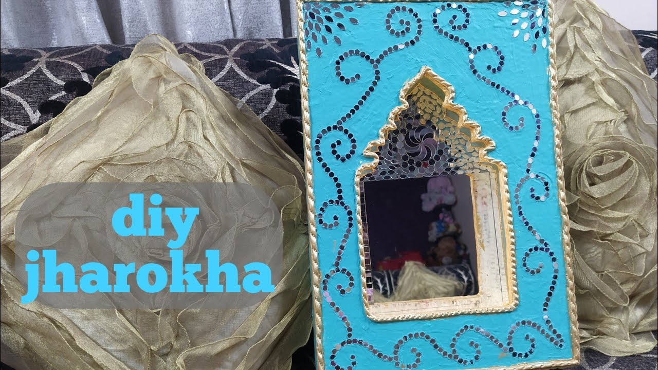jharokha wall decor diy jharokha jharokha design cardboard craft YouTube