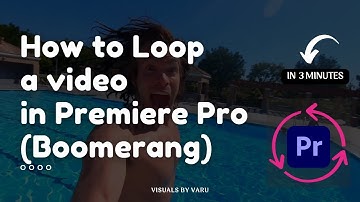 How to Loop a Video Clip in Adobe Premiere Pro | (Boomerang Effect) Beginners Tutorial