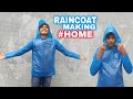 Easy raincoat making  raincoat making malayalam at home  white box malayalam