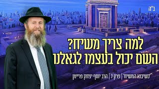 למה צריך משיח? השם יכול בעצמו לגאלנו