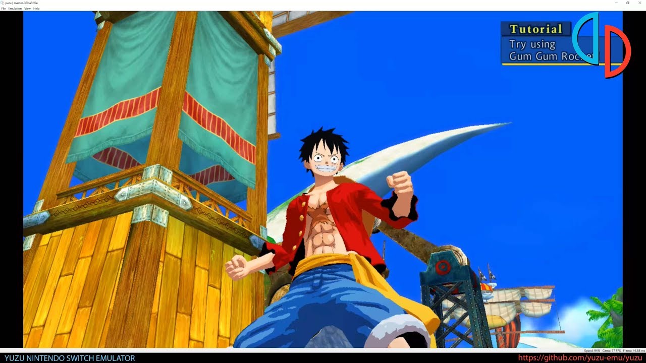 Yuzu Nintendo Switch Emulator One Piece Unlimited World Red De Ingame Canary Eef98 Wip Youtube