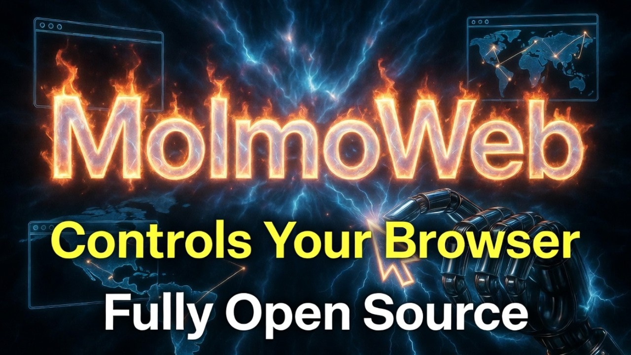 MolmoWeb - Fully Open Multimodal Web Agents - Control Browser Locally