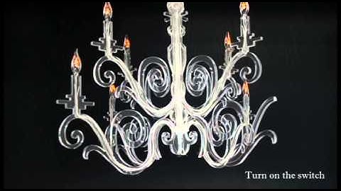 Physical Computing - Blow Chandelier