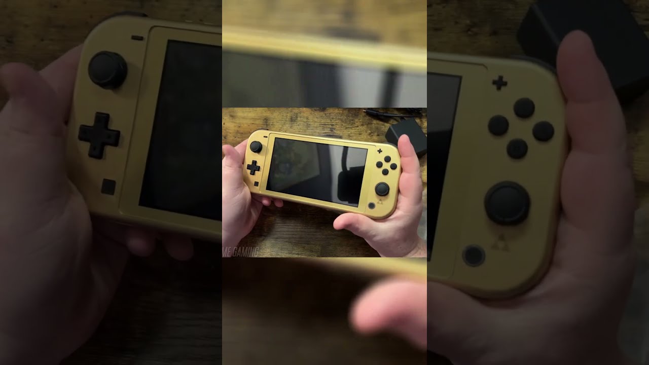 Nintendo Switch LIte Hyrule Edition Unboxing - YouTube
