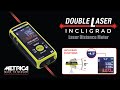Vidéo: METRICA - Télémètre Laser Metrica Flash Double Laser Incligrad 50