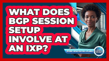 What Does BGP Session Setup Involve at an IXP?