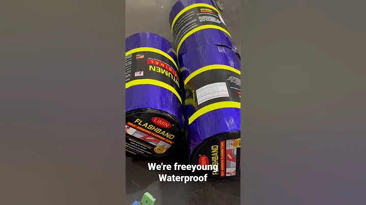 Colour Aluminum foil self adhesive bitumen tape for roofing，1.5mm,30cm,10m