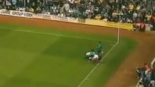 Back-pass law and Simon Tracey's red card (Sheffield United vs Tottenham 1992)