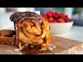 Kanelbrød | Svampet kanelkage med glasur