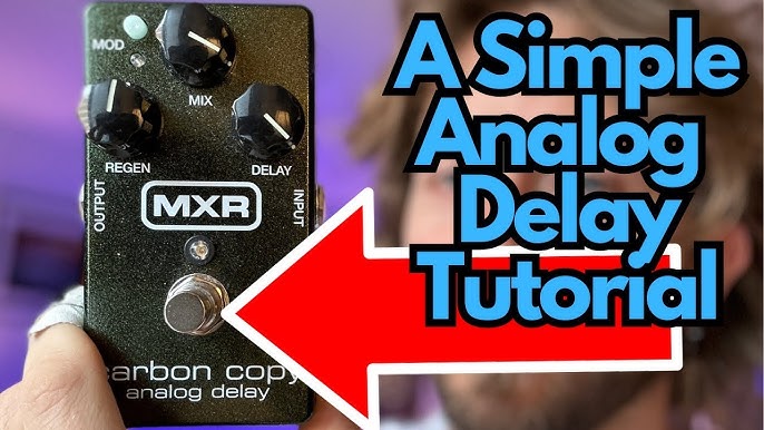 MXR® CARBON COPY® DELUXE ANALOG DELAY