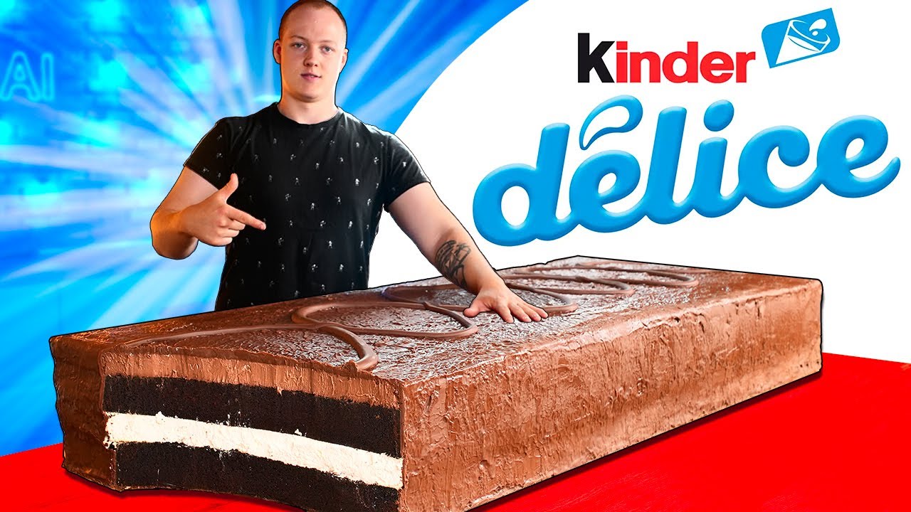 I Made a Giant 440-Pound Kinder delice 