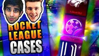 MY FIRST MYSTERY DECAL! - 50+ ROCKET LEAGUE CRATE OPENING with Lachlan