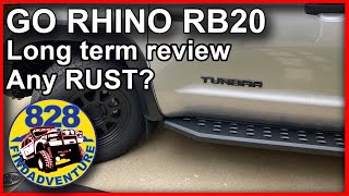 Go Rhino RB20 Running boards long term review Toyota Tundra