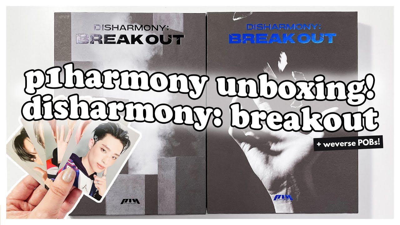 P1Harmony - 2nd Mini Album [DISHARMONY : BREAK OUT] Official Poster Fr