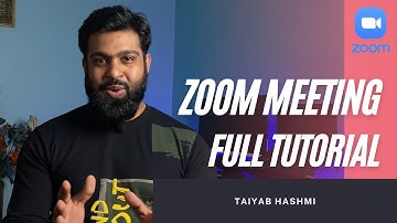 How to Use / Download Zoom Meeting | Full Tutorial in Hindi