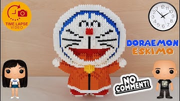 Speed build  Doraemon Eskimo Time lapse Magic Blocks No commnet Nanoblock