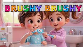 Teeth Brushing Song | Good Habits for Kids 🪥 Learn Dental Hygiene | Cartoon Animation