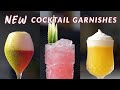 9 trendy cocktail garnishes in 9 minutes