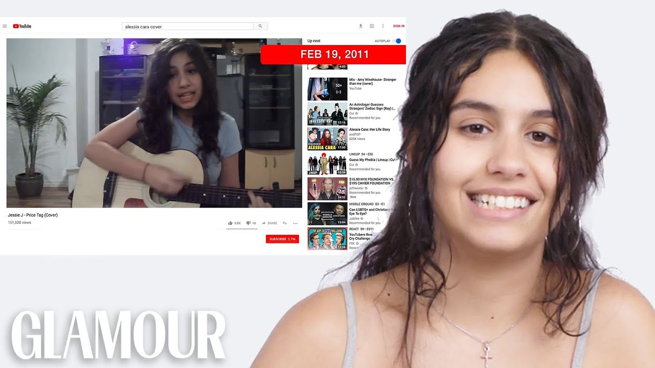 Alessia Cara Watches Her First YouTube Covers | Glamour