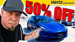 Hertz Is CRASHING THE MARKET, So I Tried To BUY THEIR CARS