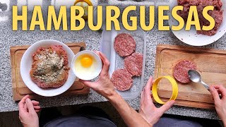 How to Make Homemade Beef Burgers  Easy Recipe