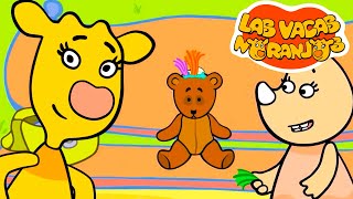 LAS VACAS NARANJAS - El oso de felpa - Dibujos Animados en Español cuentos infantiles