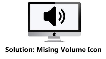 Solution For Missing Volume Icon On Mac