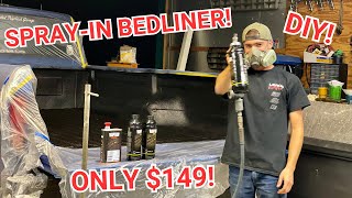 HOW TO: DIY $149 SPRAYIN BEDLINER!