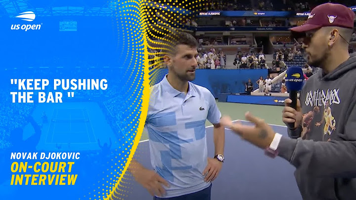 Nick Krygios Interviews Novak Djokovic | On-Court Interview | 2024 US Open Round 2