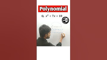 polynomial बहुपद का शून्यक निकाले || Zeros of polynomial #class_10th_math #mathematics #shorts