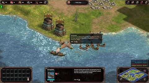 Age of Empires Definitive Edition on random map