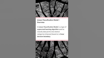AL3451 UNIT 2  Linear classification model #linear #classification #model