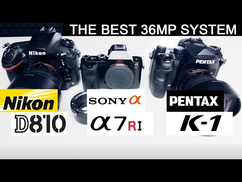 Nikon D810 vs Sony A7r  | Battle of 36 MP camera NIKON VS SONY