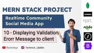 Displaying Validation error on fronted